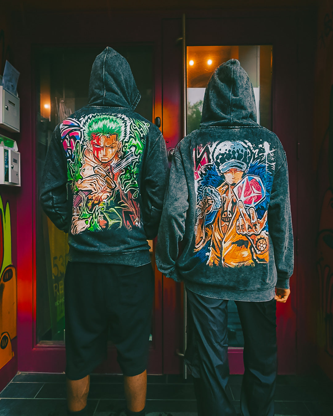 Death Dealer Mineral Wash Hoodie - Black