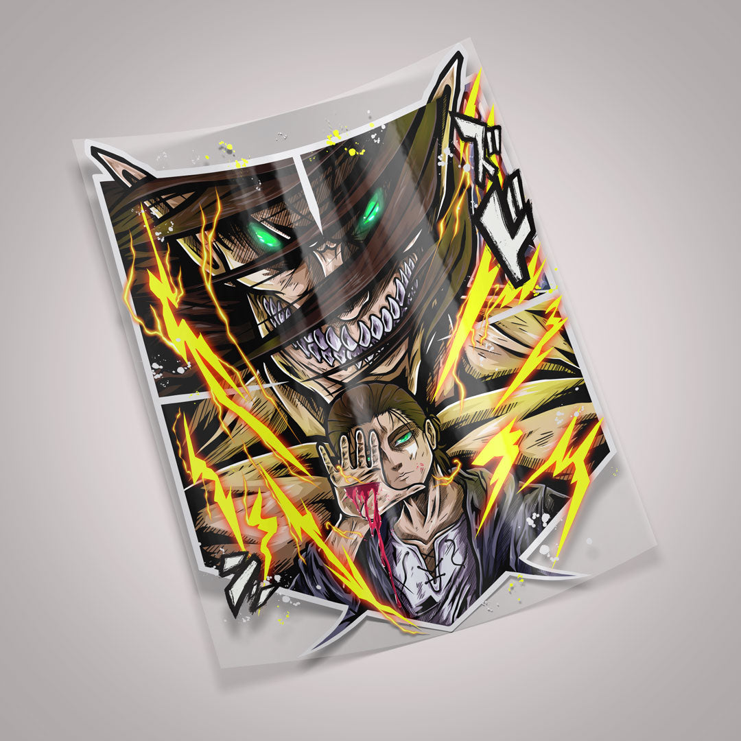 Attack Titan - Premium Sticker (4x6")