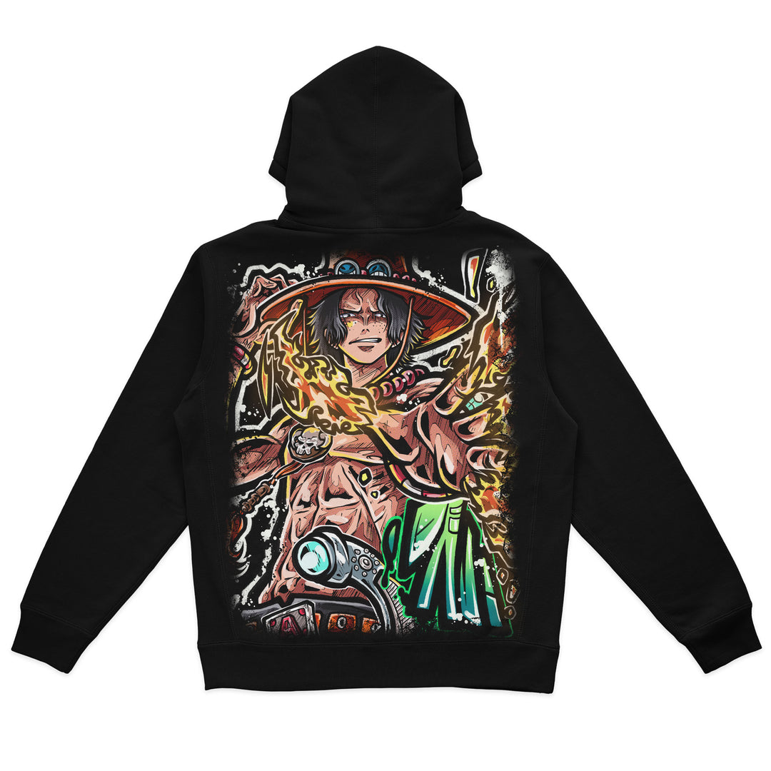 Brotherhood's Torch Heavyweight Hoodie - Black