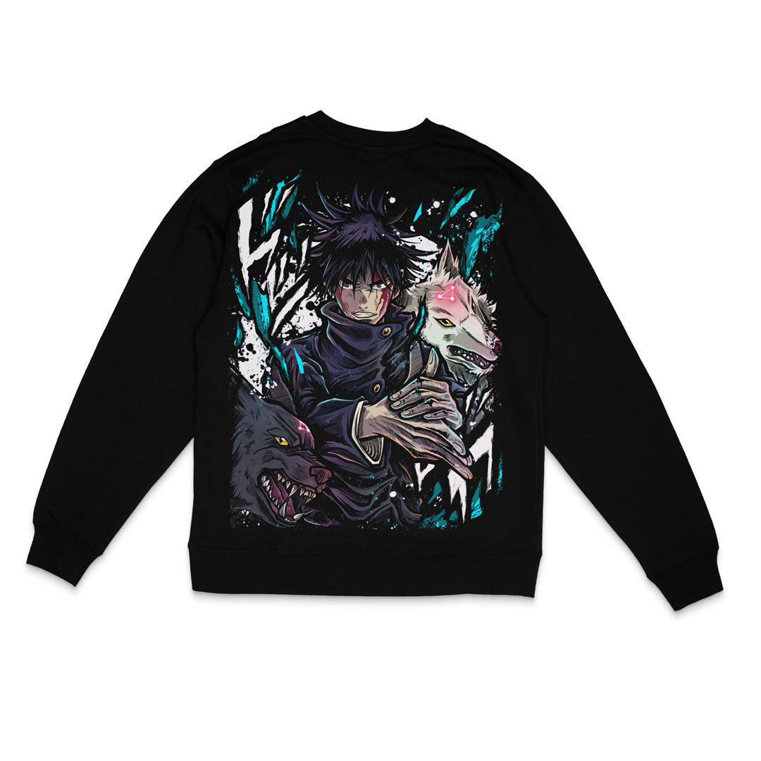 Divine Dogs Crewneck - Black