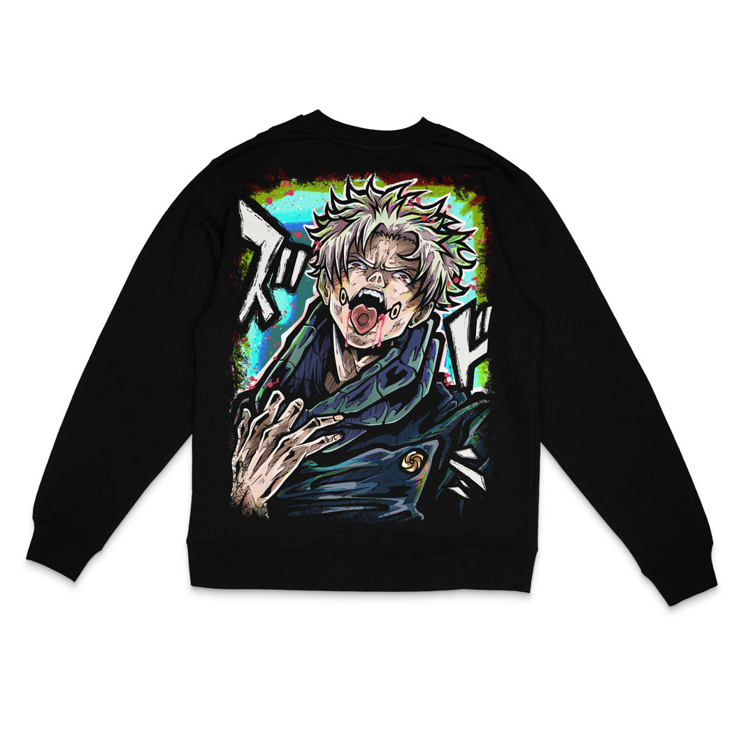 Cursed Speech Crewneck - Black