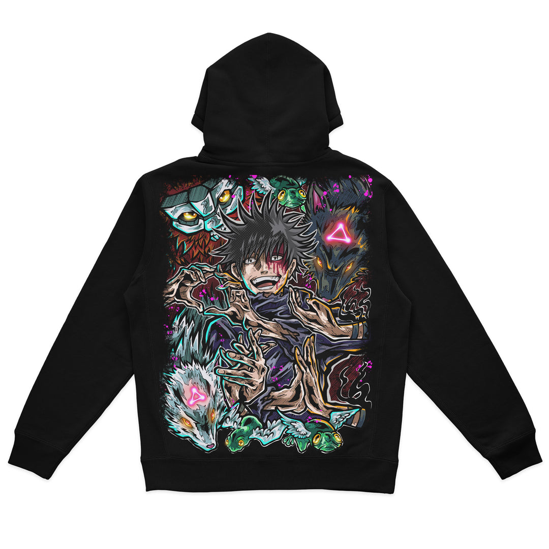 Shikigami Shaman Heavyweight Hoodie - Black