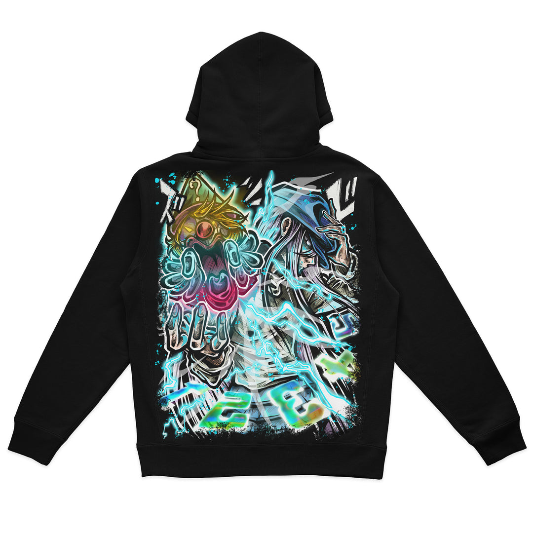Jester's Roulette Heavyweight Hoodie - Black
