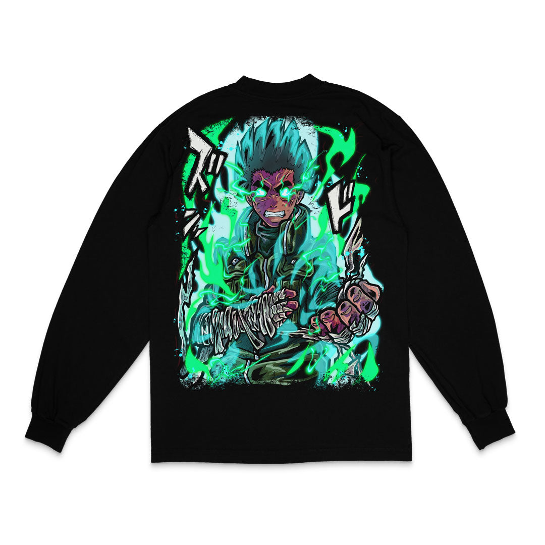 Viridian Vortex Long Sleeve - Black