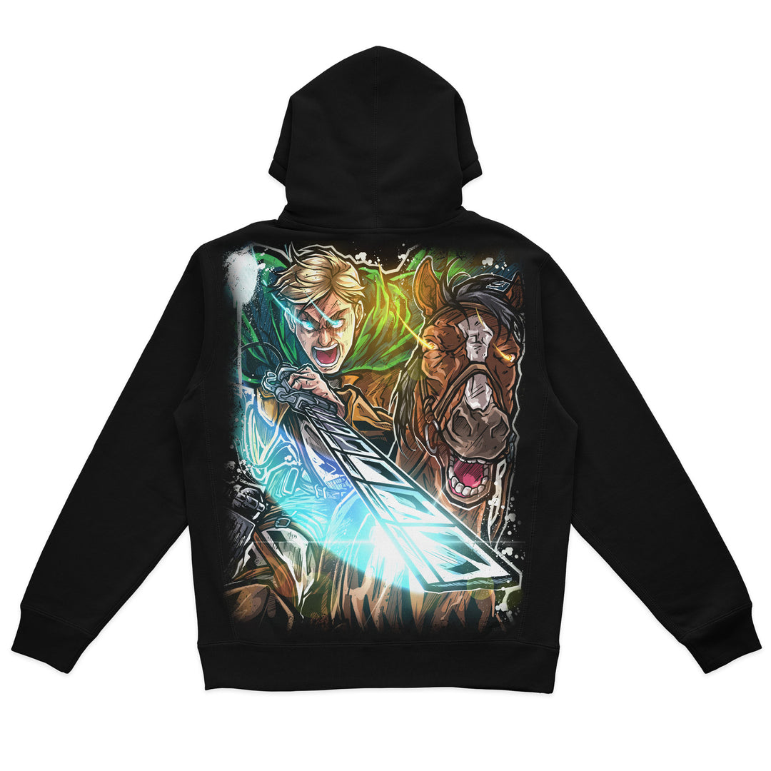 Last Charge Heavyweight Hoodie - Black