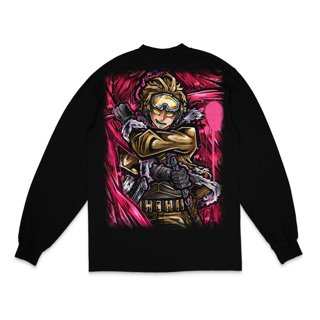Silent Wings Long Sleeve - Black