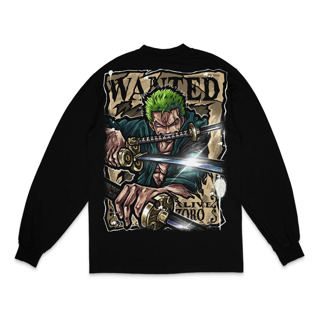 Three Sword Oath Long Sleeve - Black