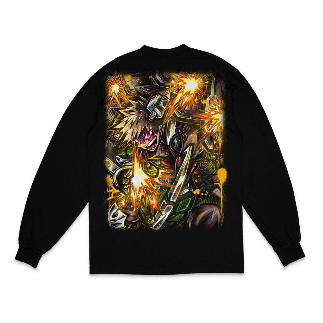 Ground Zero Long Sleeve - Black