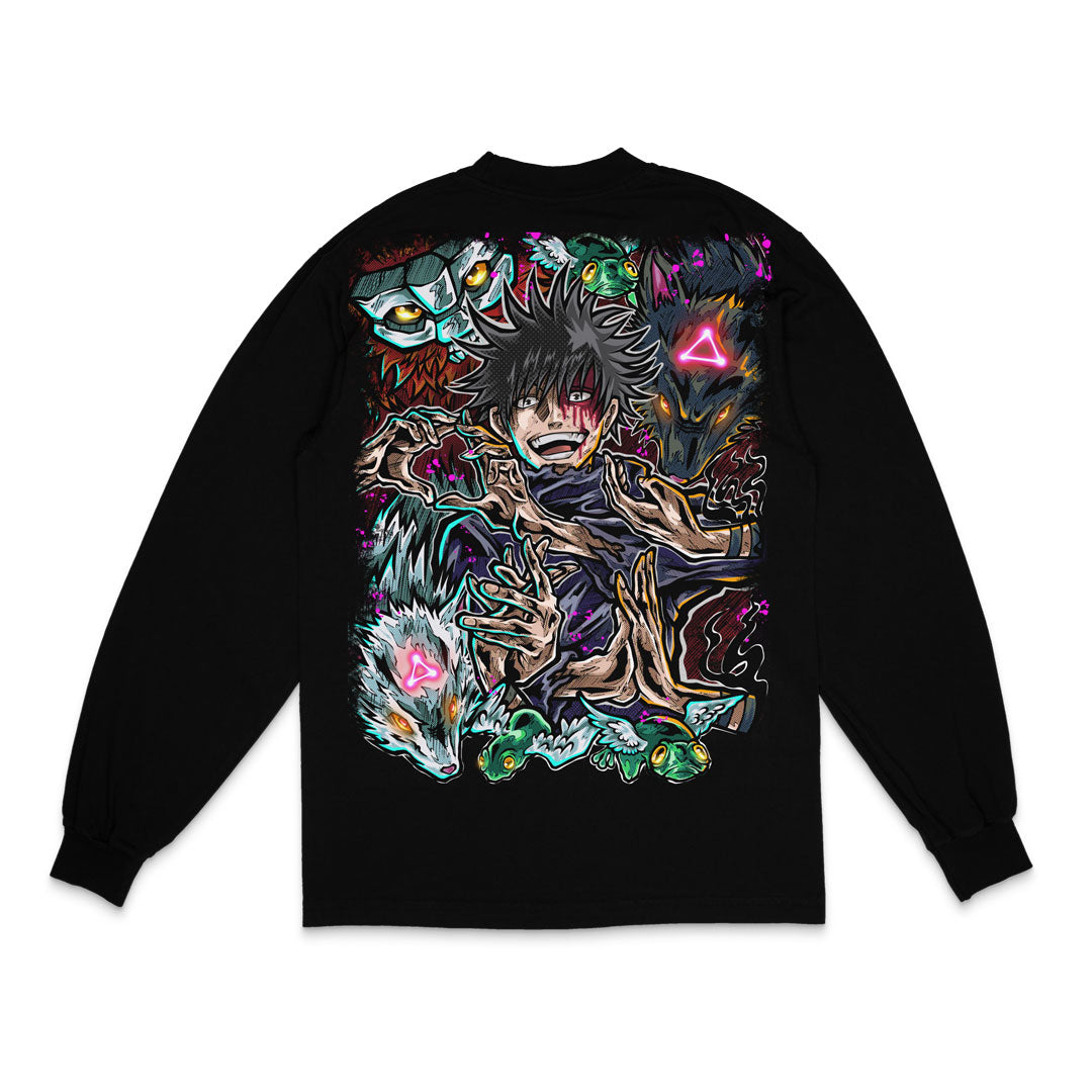 Shikigami Shaman Long Sleeve - Black