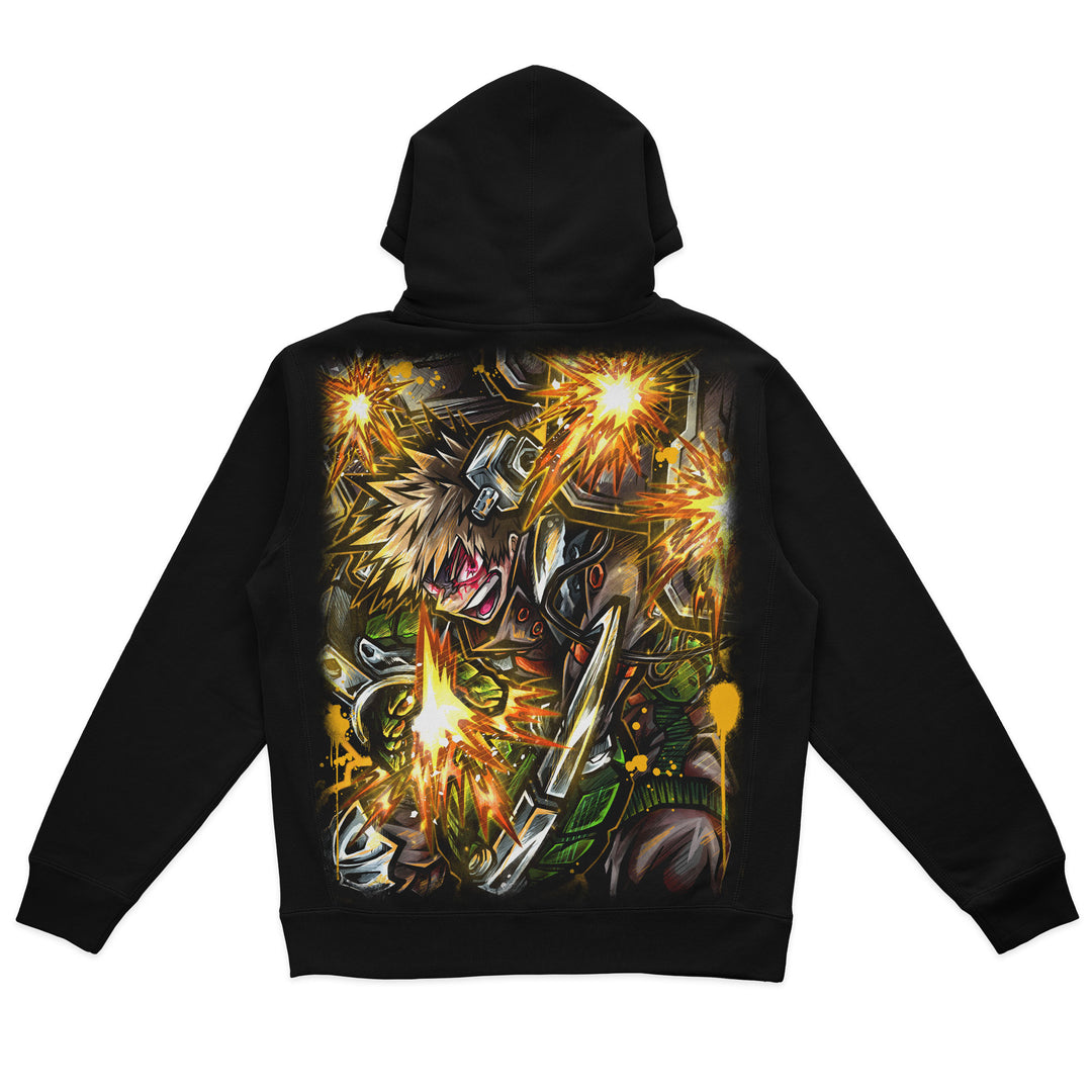 Ground Zero Heavyweight Hoodie - Black