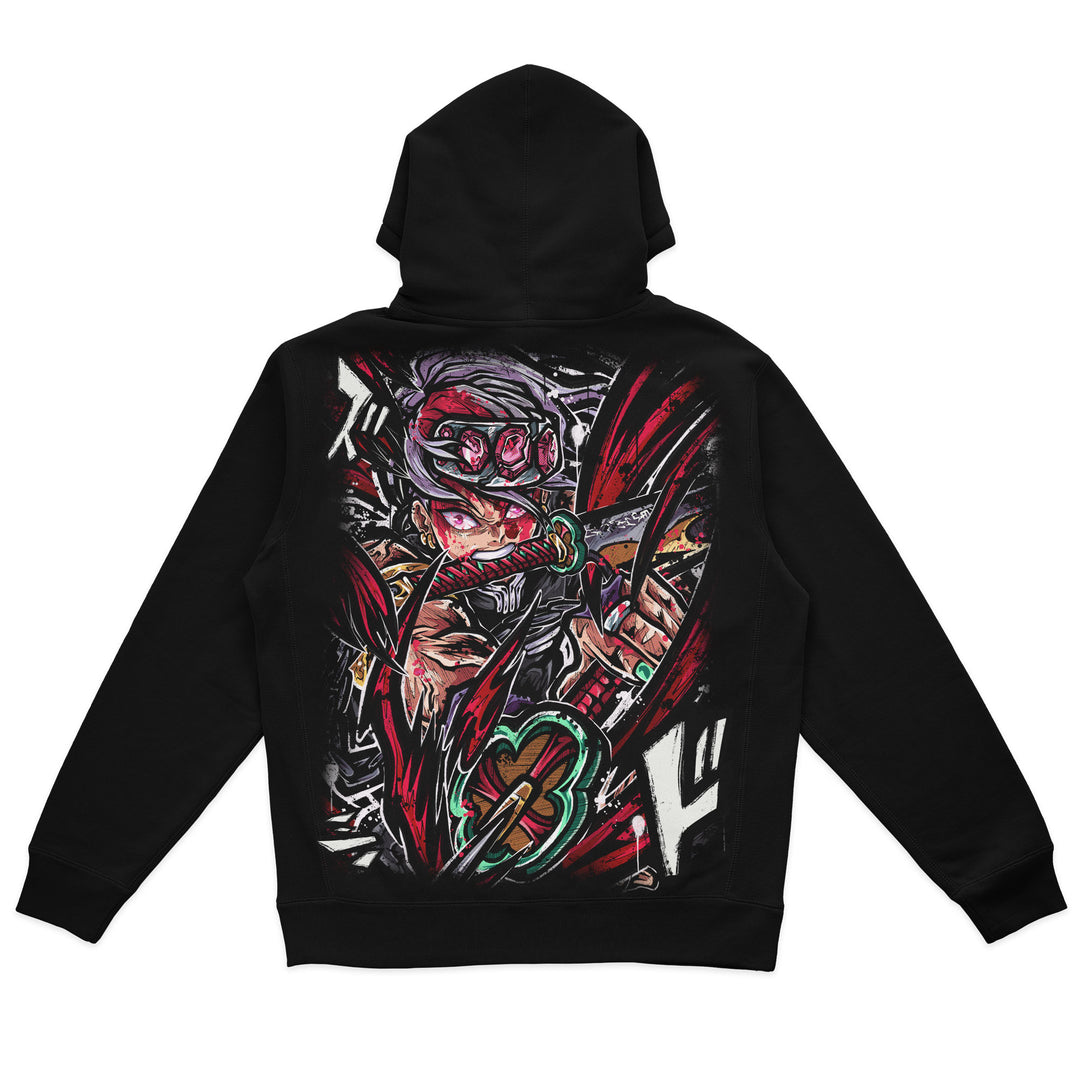 Flashy Showdown Heavyweight Hoodie - Black