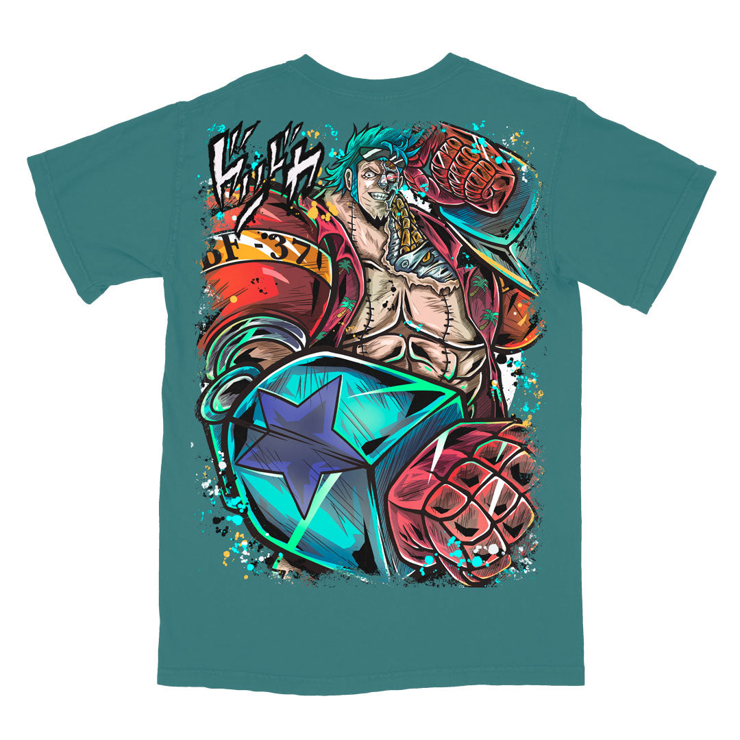 Cyborg Heavyweight Tee - Blue Spruce