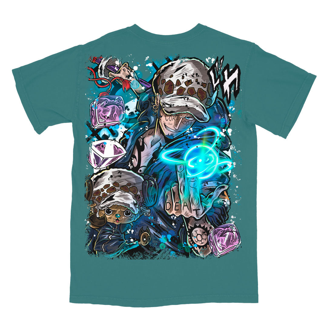 Surgeon of Death Heavyweight Tee - Blue Spruce