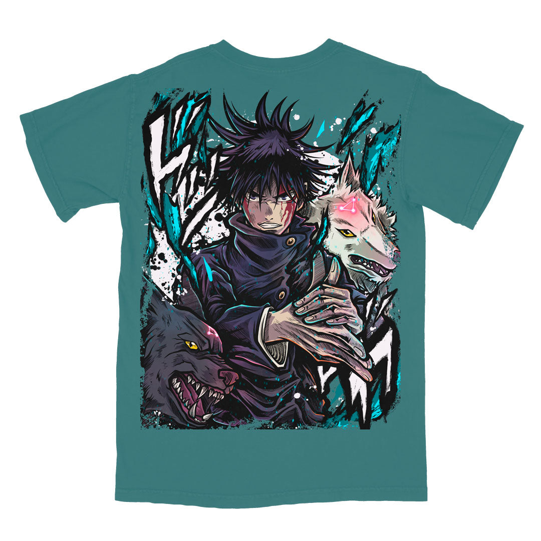 Divine Dogs Heavyweight Tee - Blue Spruce