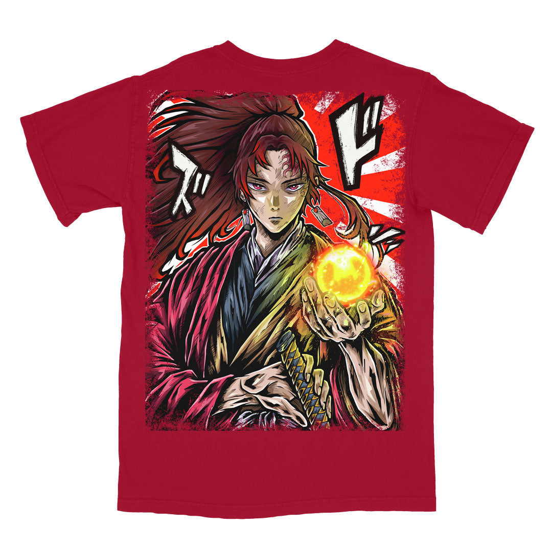 Sun God Heavyweight Tee - Chili Pepper