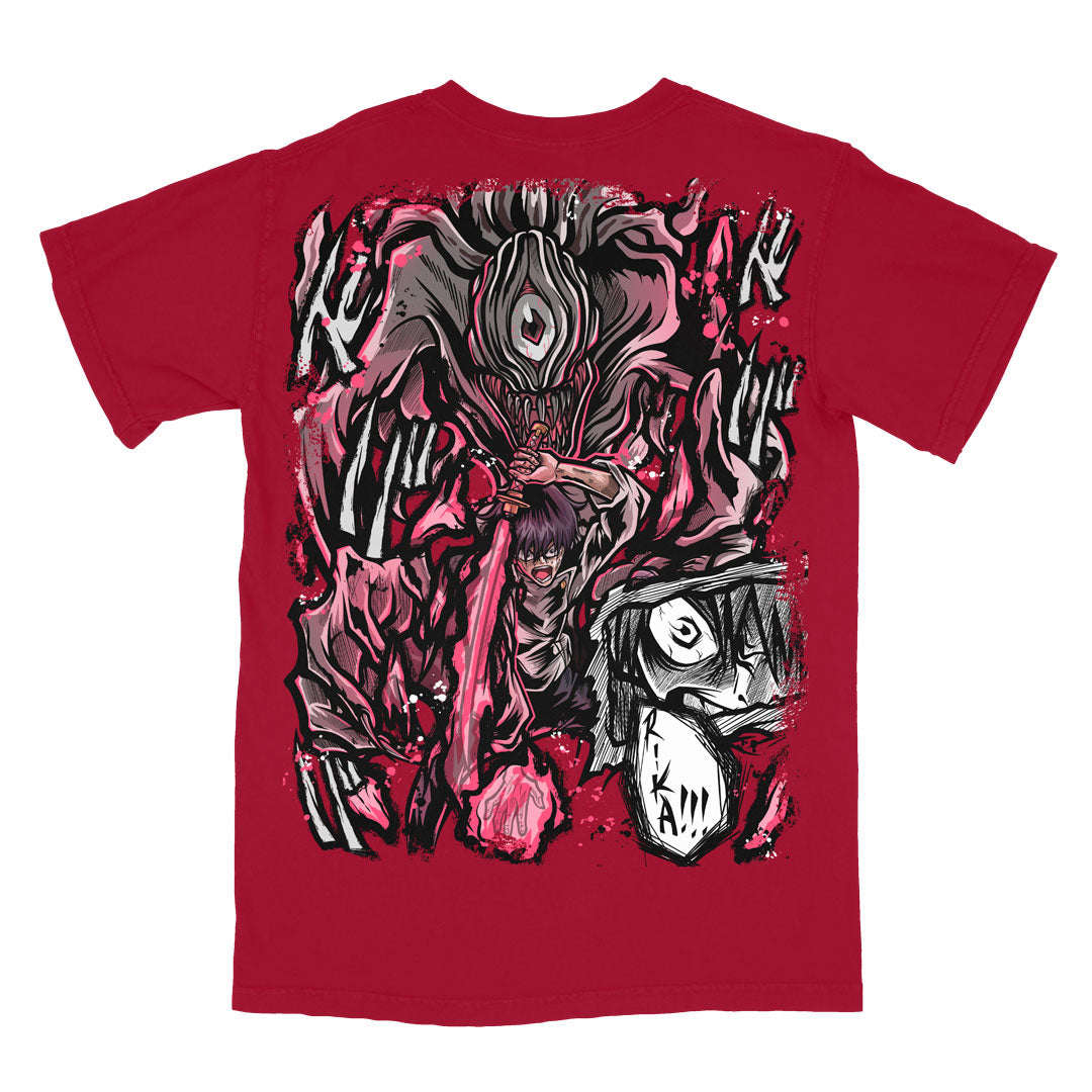 Cursed Love Heavyweight Tee - Chili Pepper