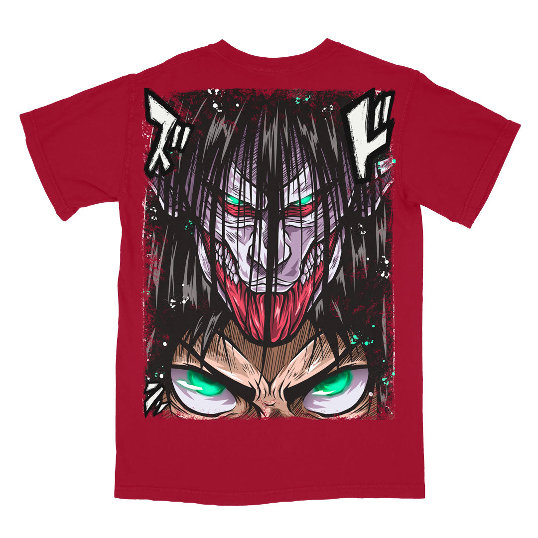 Final Roar Heavyweight Tee - Chili Pepper