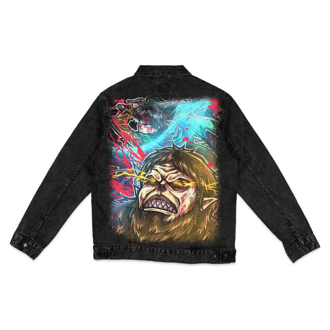 Brutal Reckoning Denim Jacket - Black