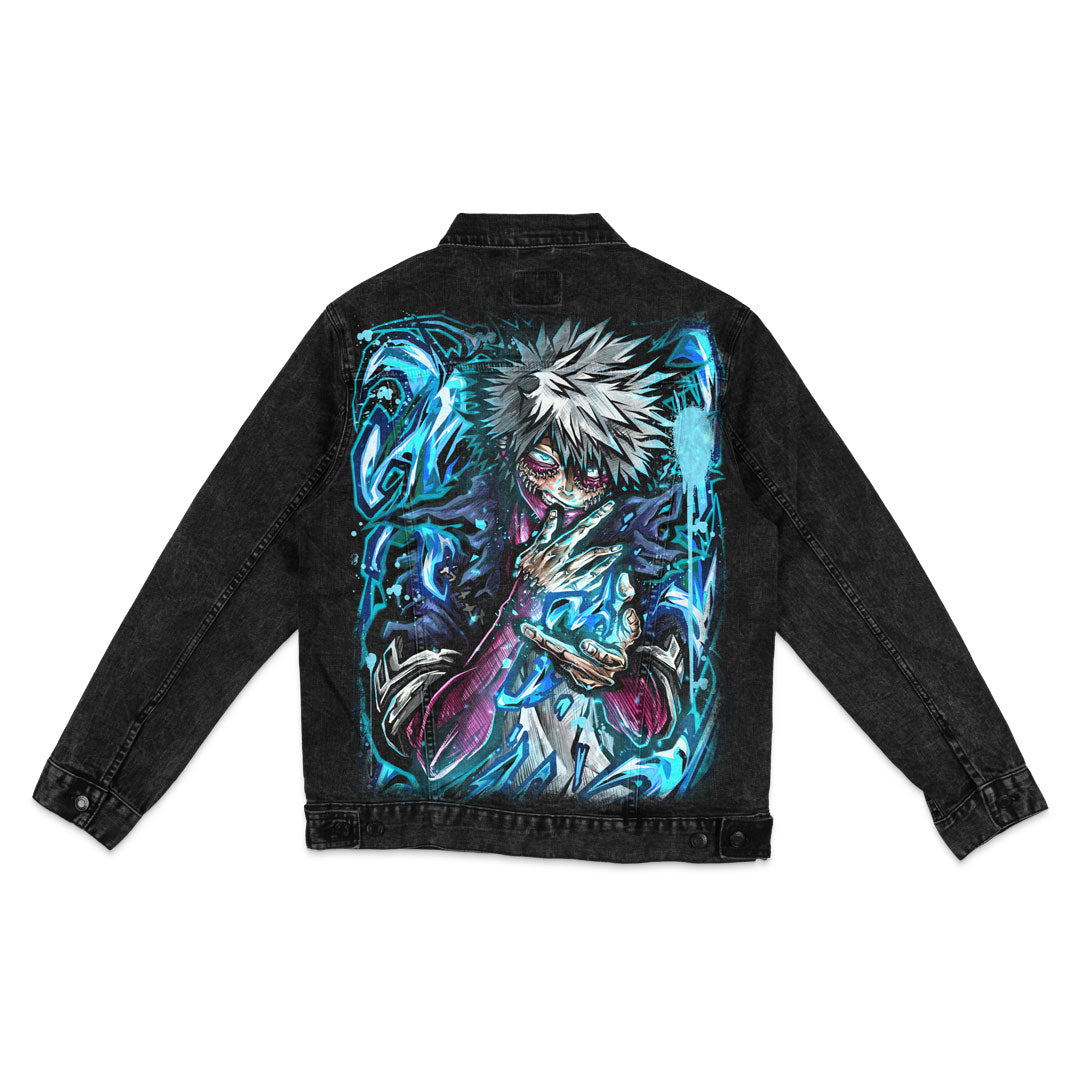 Burn Notice Denim Jacket - Black