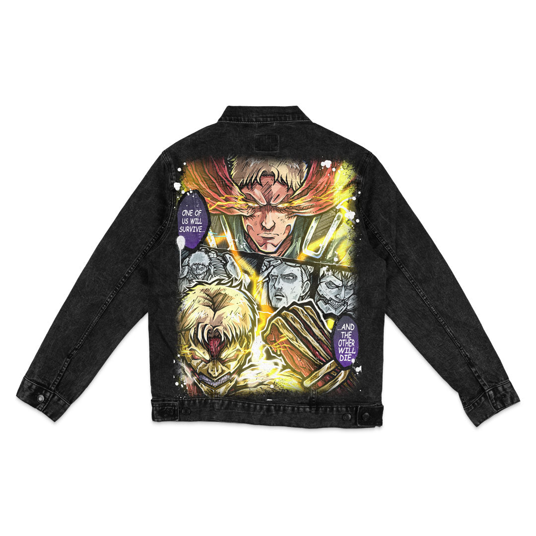 Iron Vow Denim Jacket - Black
