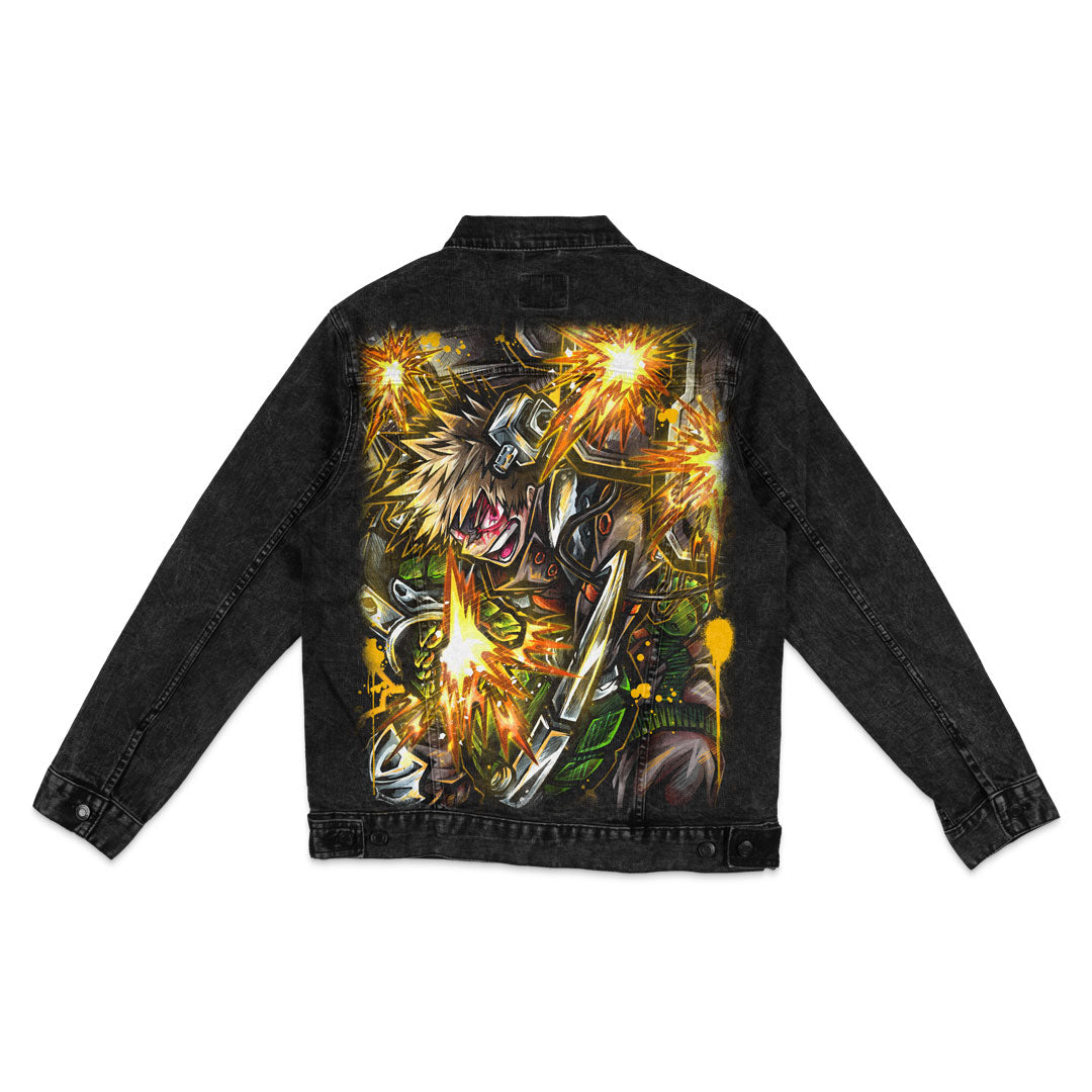 Ground Zero Denim Jacket - Black