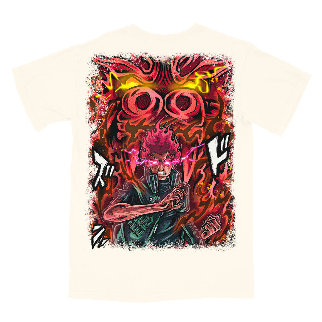 Blood Aura Heavyweight Tee - Ivory