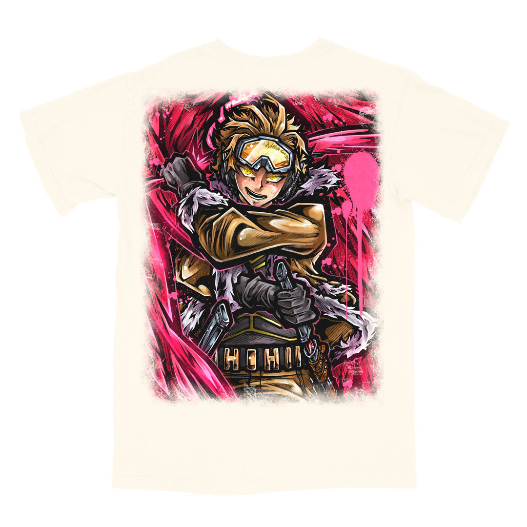 Silent Wings Heavyweight Tee - Ivory