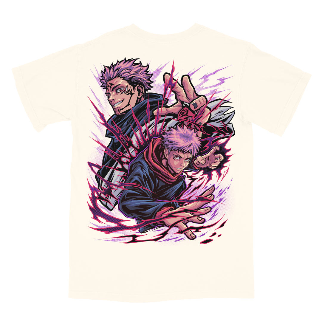 Cursed Energy Heavyweight Tee - Ivory