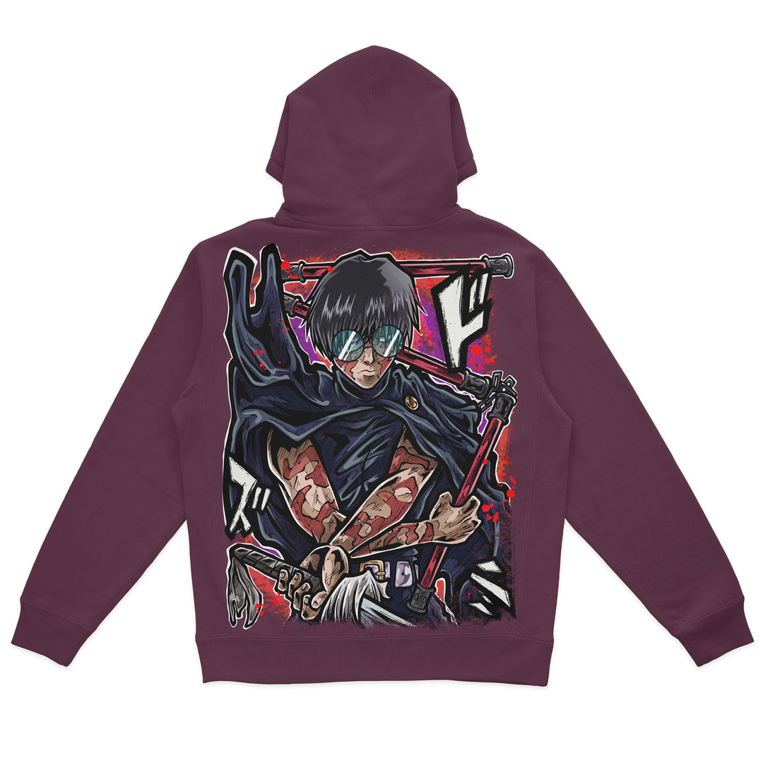 Marked Maverick Heavyweight Hoodie - Maroon