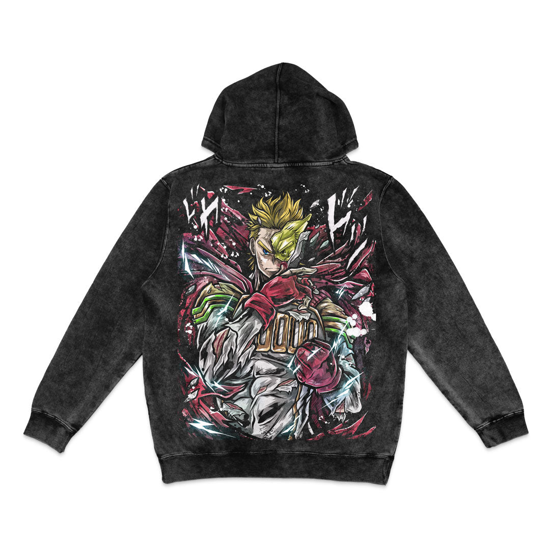 Permeation Mineral Wash Hoodie - Black