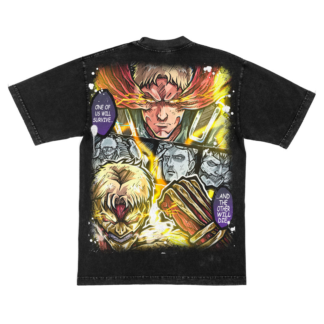 Iron Vow Heavyweight Mineral Wash Tee - Black
