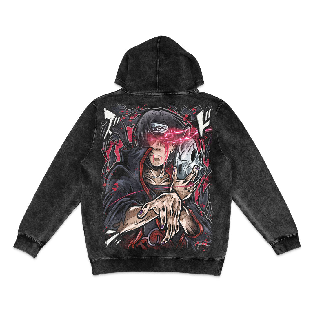 Ultimate Redemption Mineral Wash Hoodie - Black