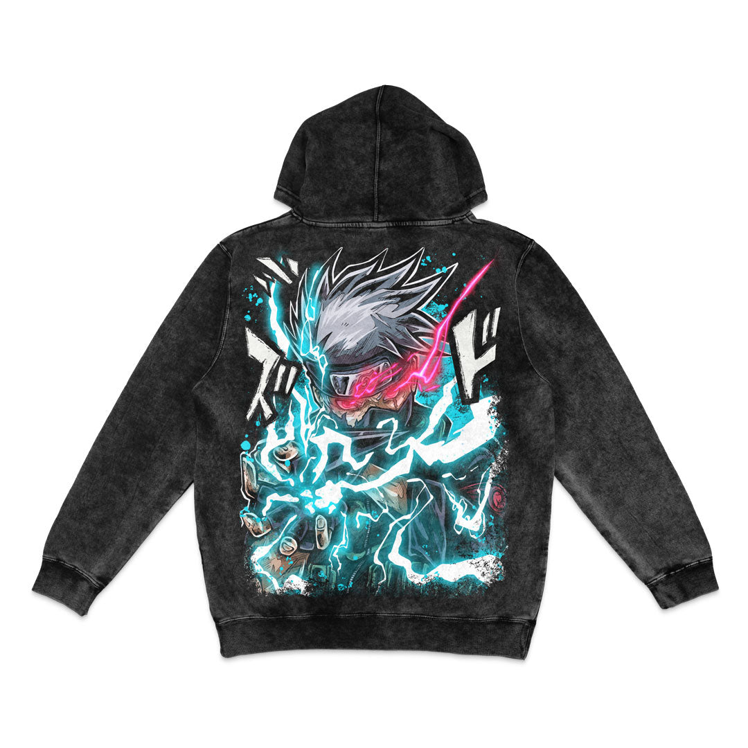 Storm's Chosen Mineral Wash Hoodie - Black