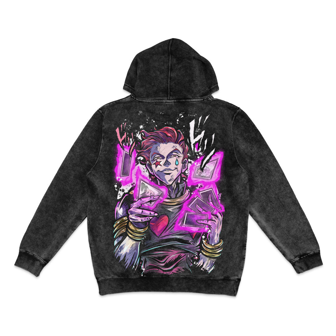 Bungee Gum Mineral Wash Hoodie - Black