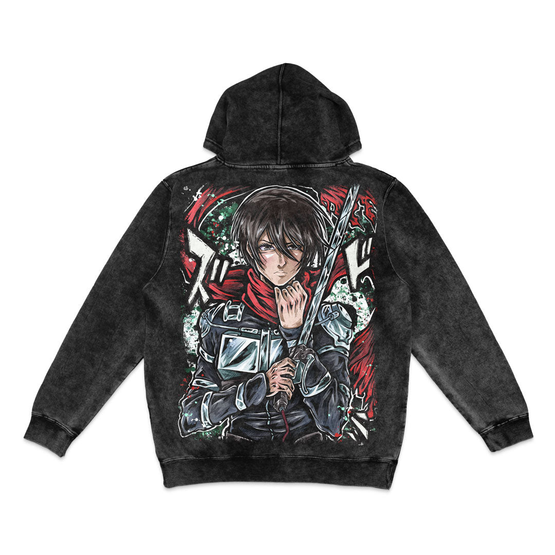 Promise Mineral Wash Hoodie - Black