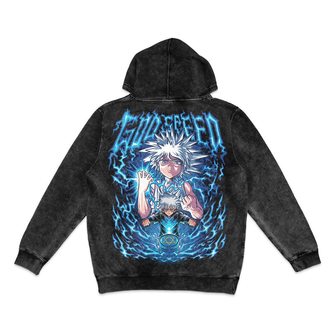 Godspeed Mineral Wash Hoodie - Black
