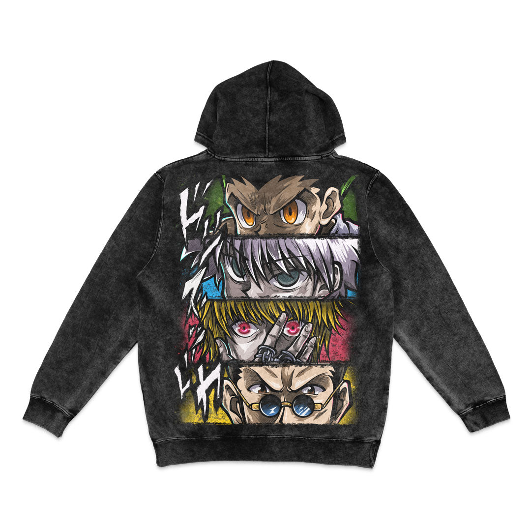 Protagonists Mineral Wash Hoodie - Black