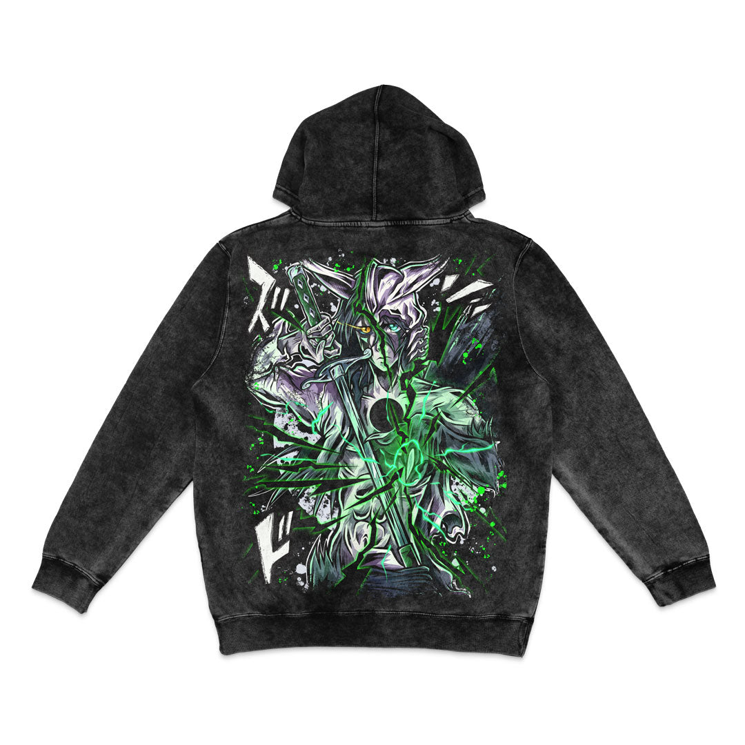 4th Espada Mineral Wash Hoodie - Black