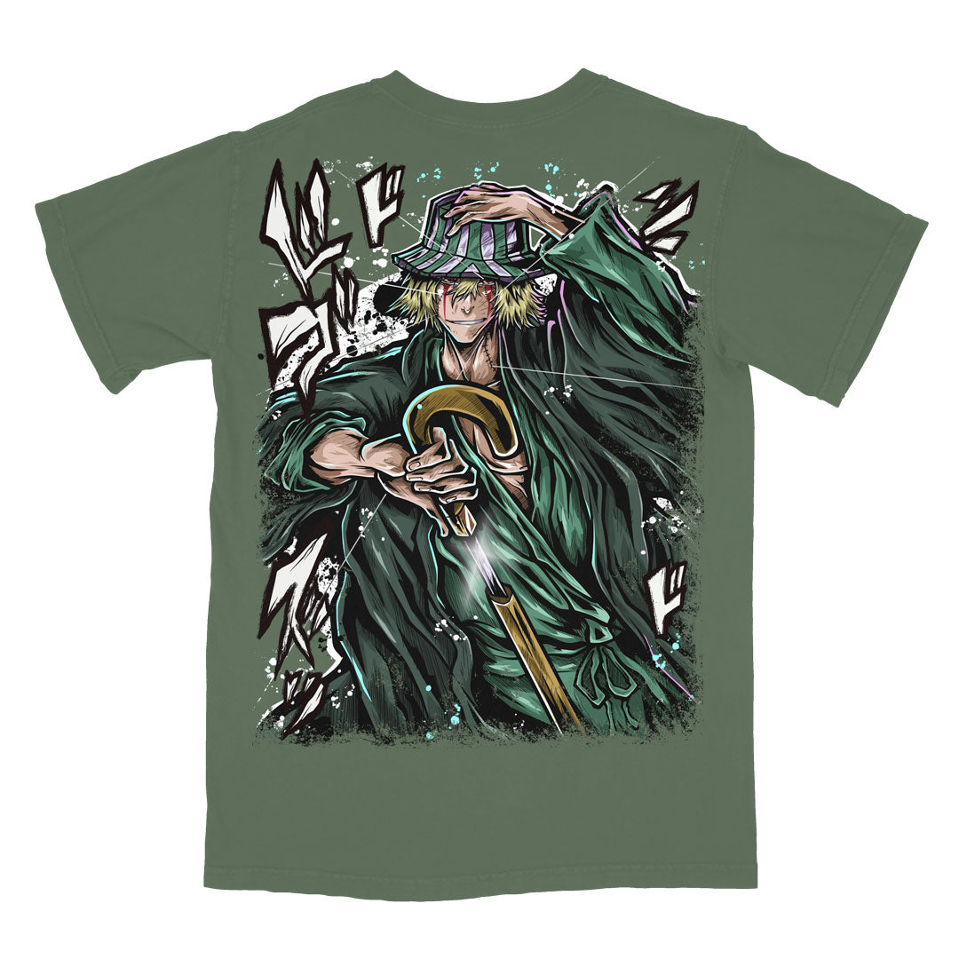 Hat and Sandals Heavyweight Tee - Moss