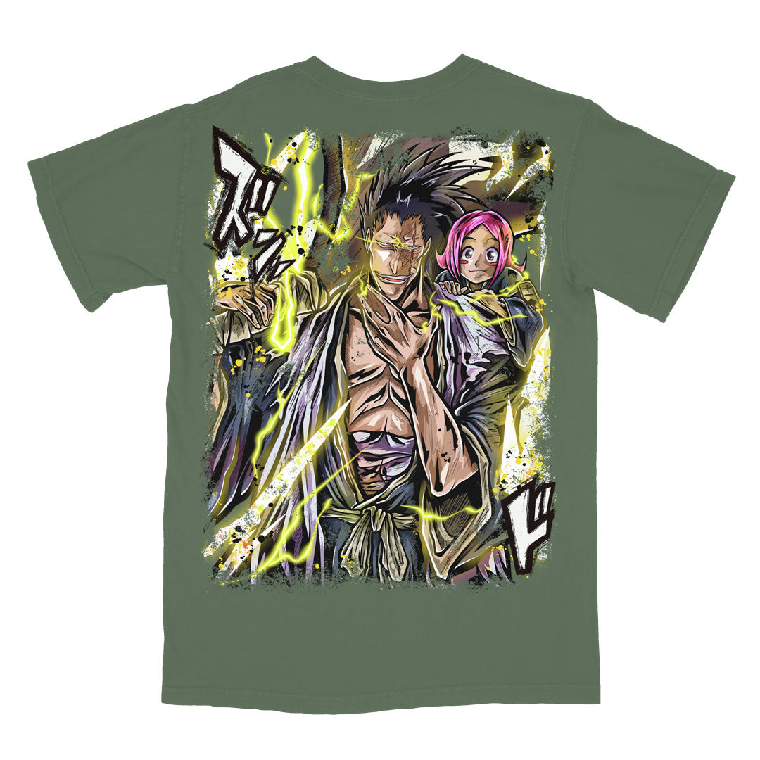 11th Kenpachi Heavyweight Tee - Moss