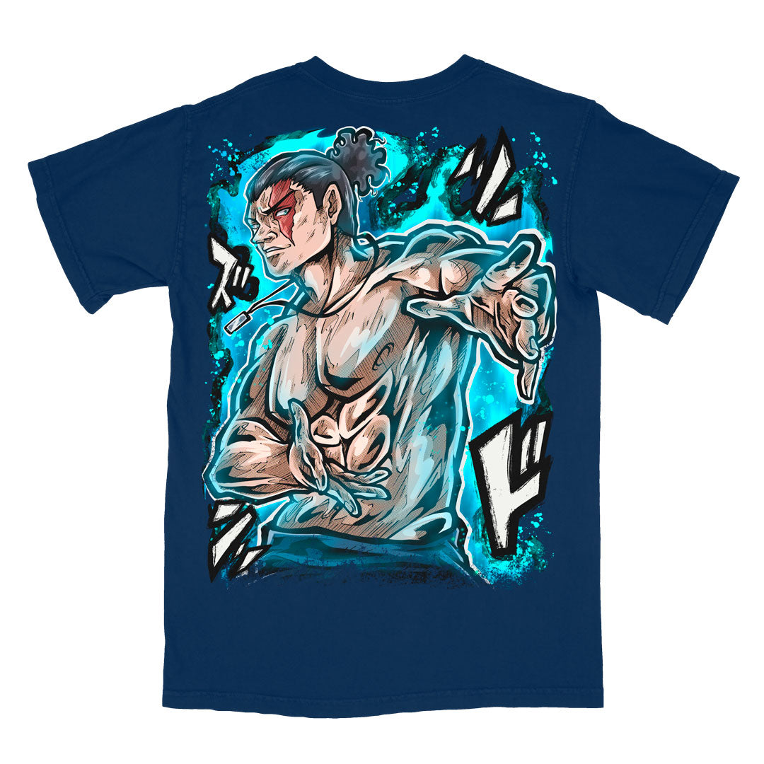 Brotherly Brawler Heavyweight Tee - Navy