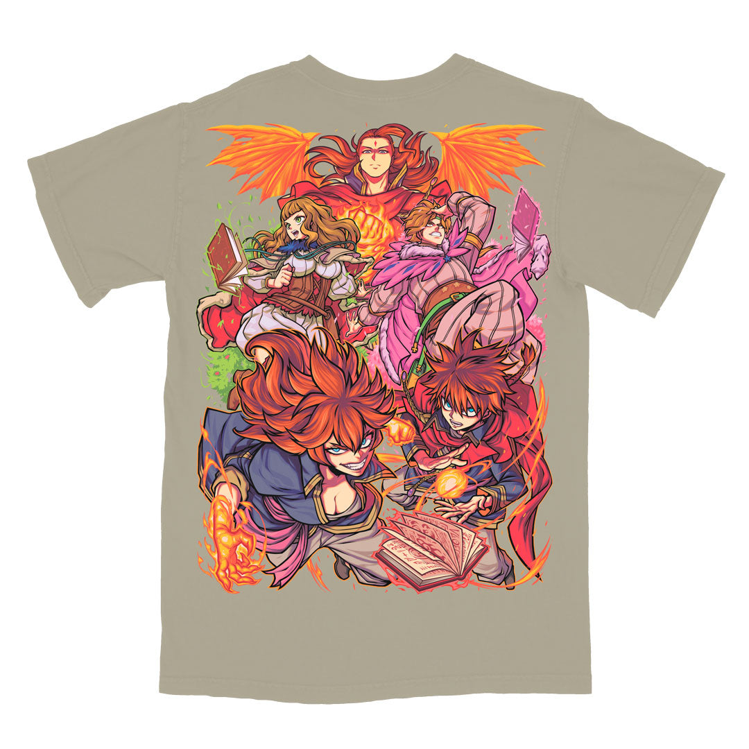 Vermillion Family Heavyweight Tee - Sandstone