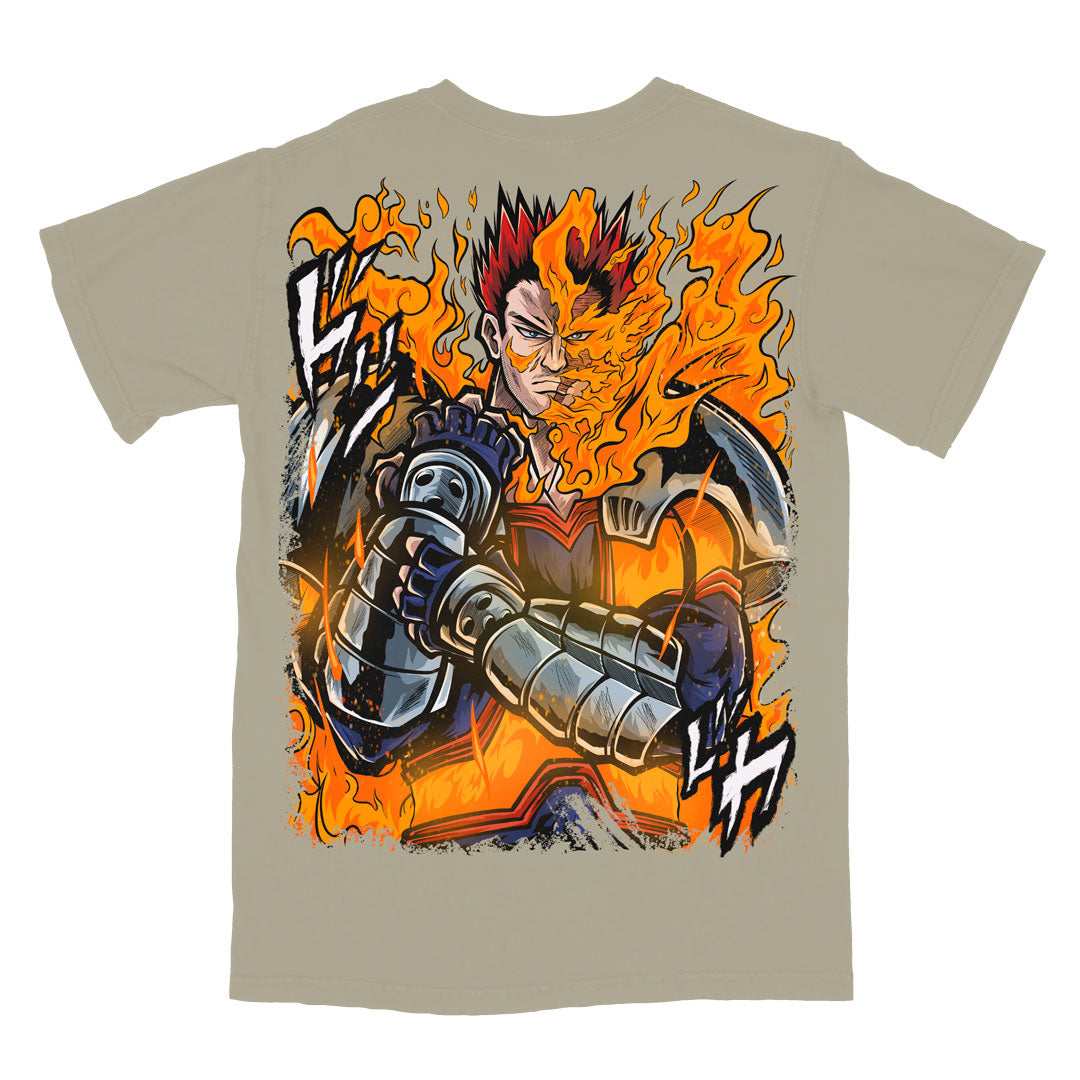 Hellflame Heavyweight Tee - Sandstone