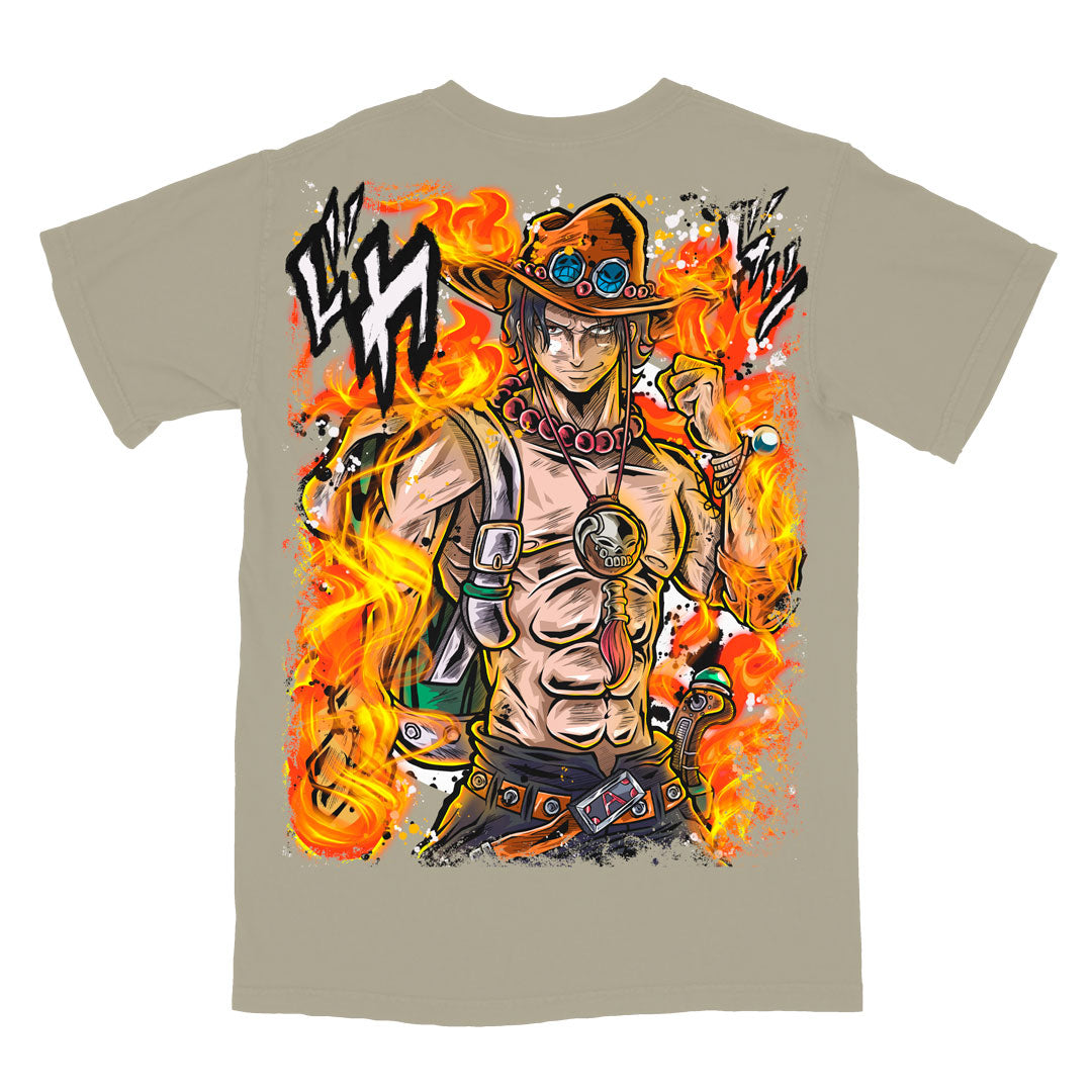 Fire Fist Heavyweight Tee - Sandstone