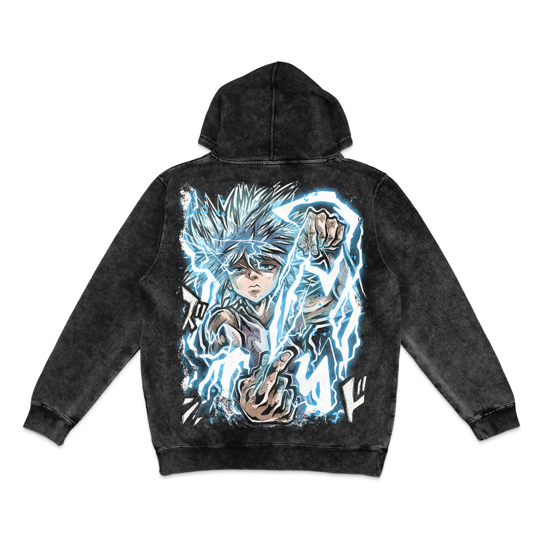 Killawatt Mineral Wash Hoodie - Black