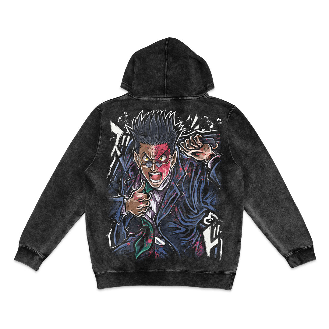 Noble Comrade Mineral Wash Hoodie - Black
