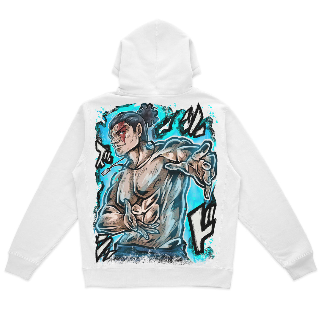 Brotherly Brawler Heavyweight Hoodie - White
