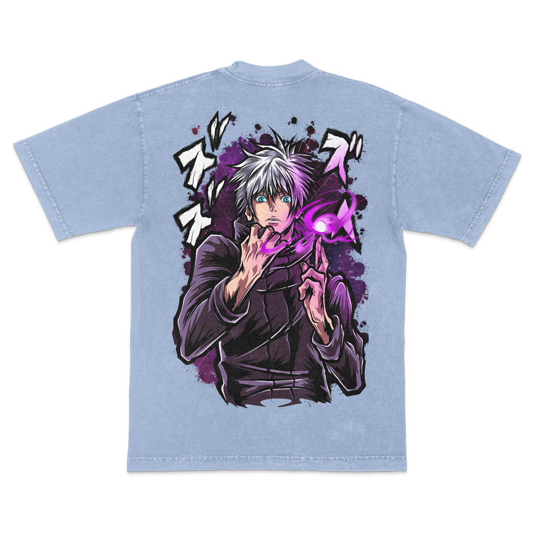 Unlimited Void Heavyweight Mineral Wash Tee - Arctic