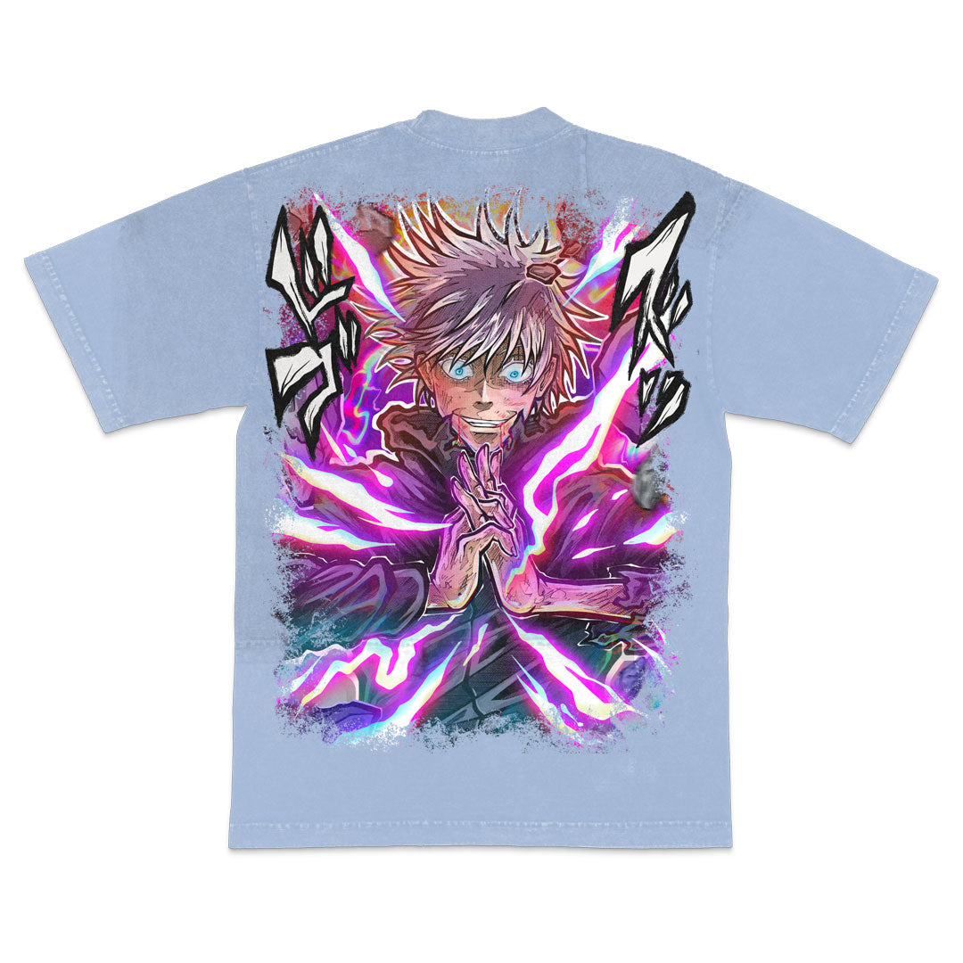 Unrestrained Havoc Heavyweight Mineral Wash Tee - Arctic
