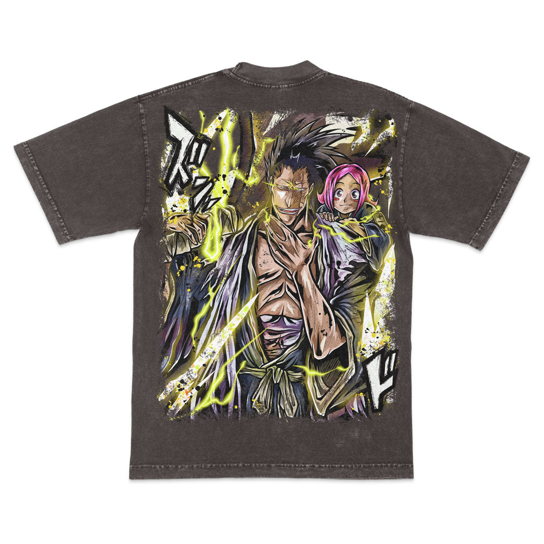 11th Kenpachi Heavyweight Mineral Wash Tee - Cocoa